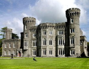 View of Johnstown Castle from the front lawn.