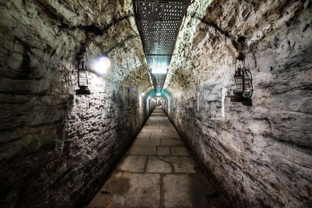 Johnstown Castle Servants Tunnel. 