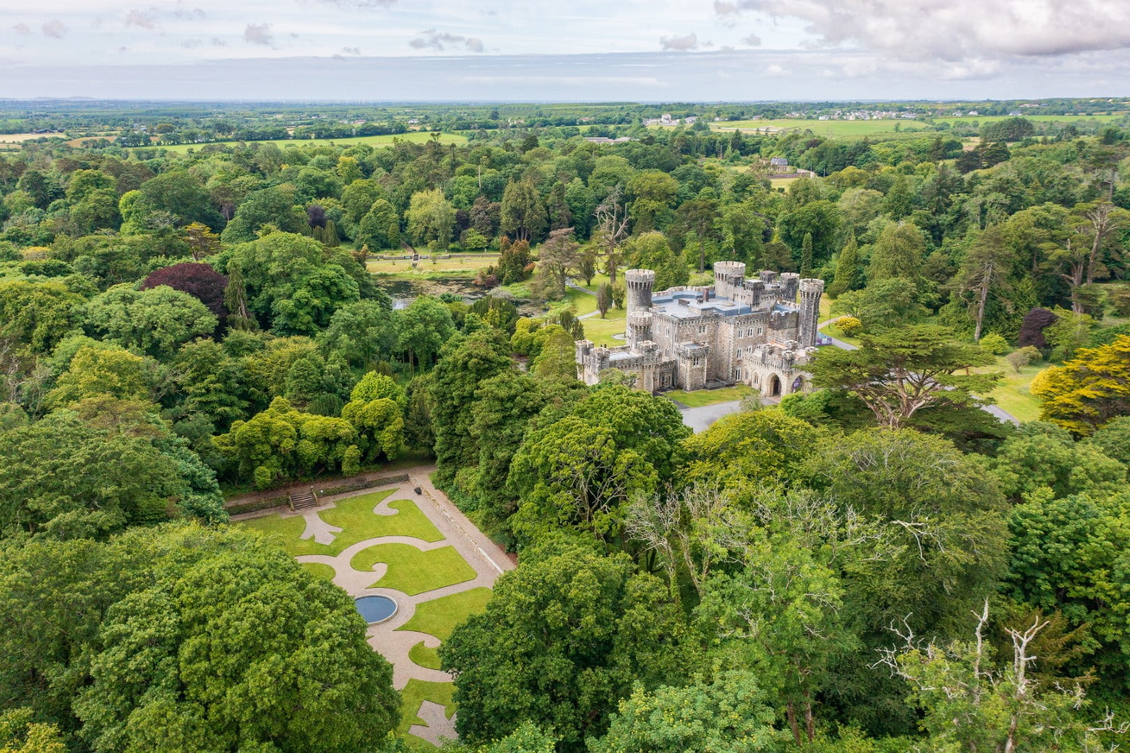 Aerial Image of Johnstown Castle Estate