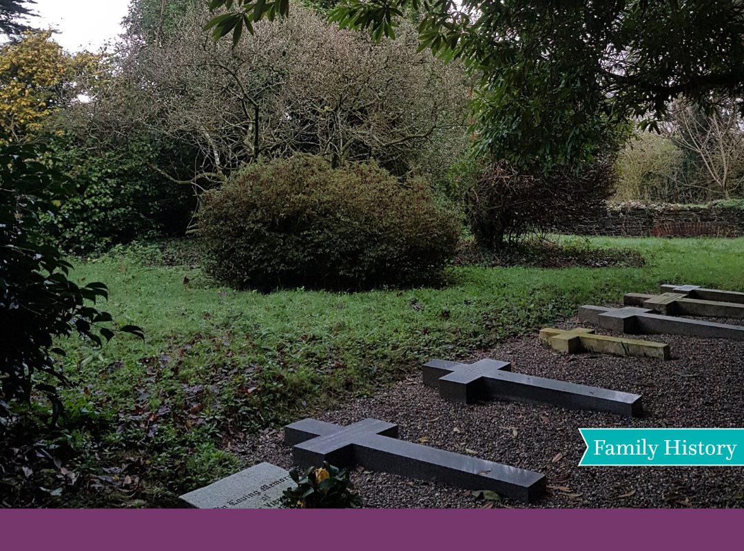 Pictured is the cemetery of the family members who used to own Johnstown Castle.