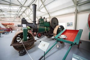 Historical Tractor on display at the Irish Agricultural Museum
