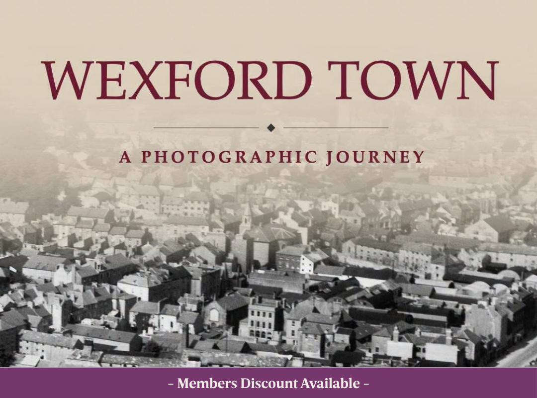 Aerial image of Wexford Town from 1933